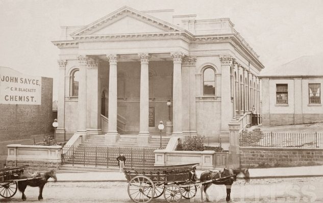 The historic church exterior